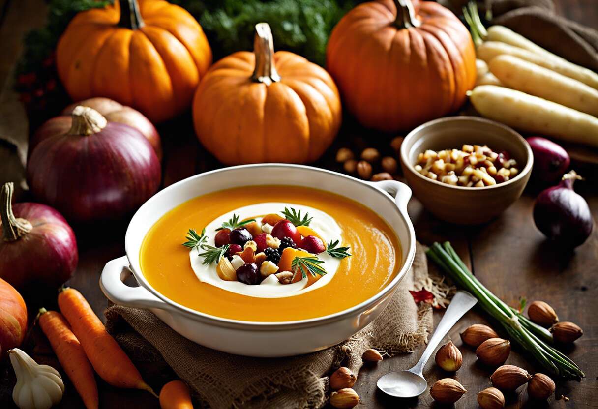 Recettes avec les fruits et légumes de novembre : saveurs d'automne