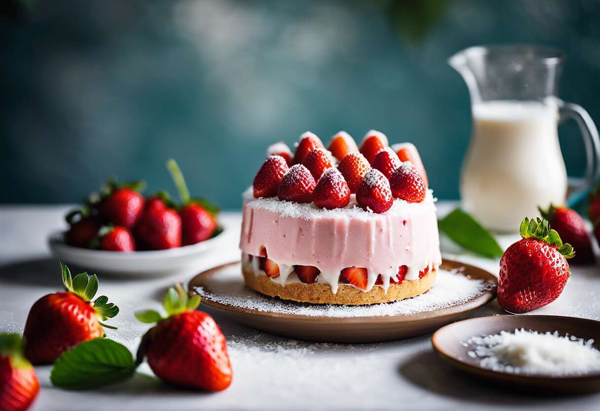Recette de Charlotte Fraise-Coco : un dessert printanier irrésistible