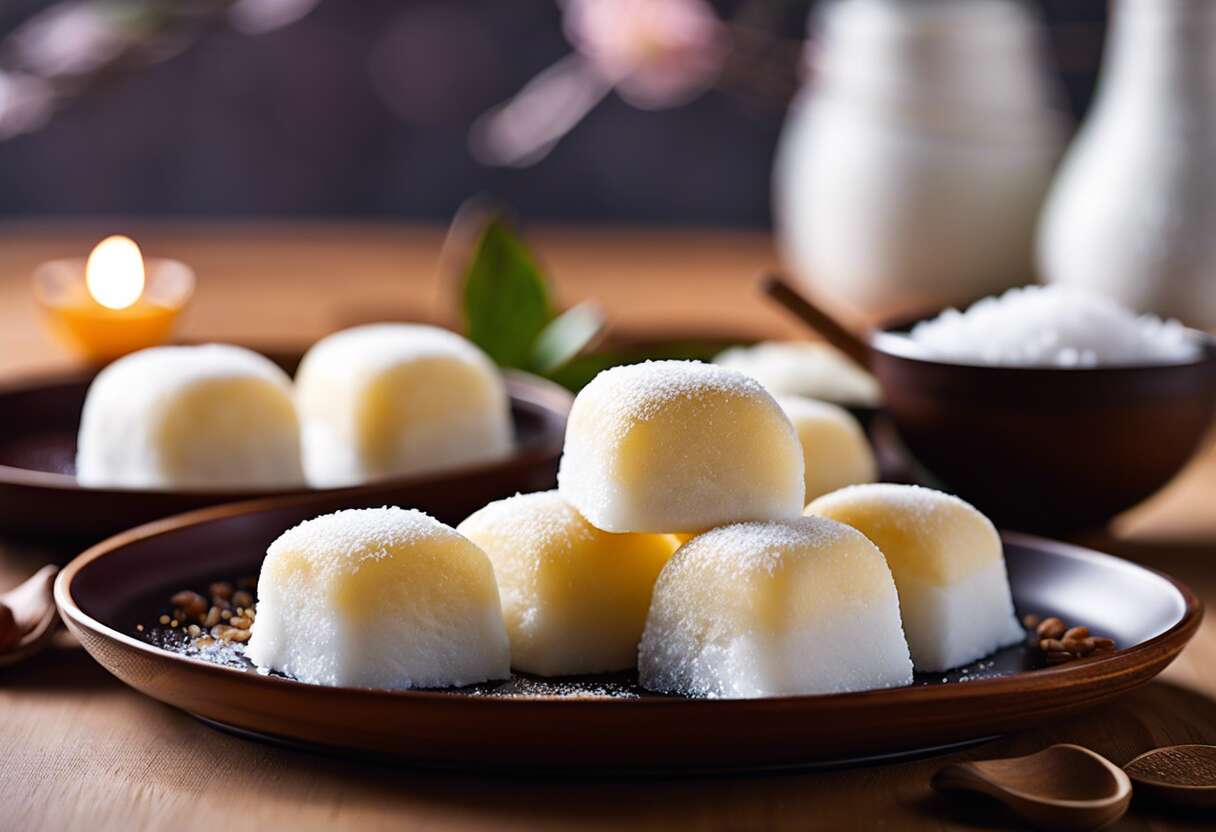 Recette de mochis à la vanille facile : préparation et astuces