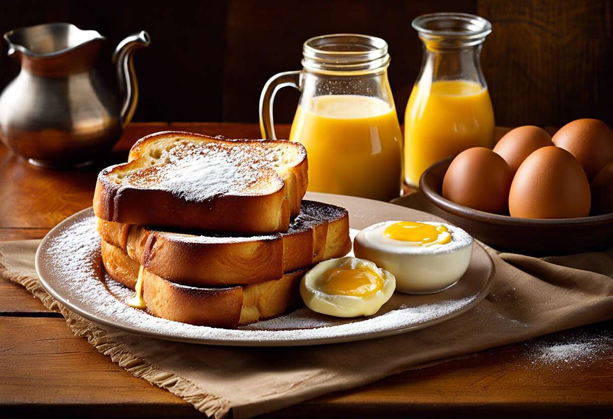 Comment réussir la meilleure recette de pain perdu à la brioche ?