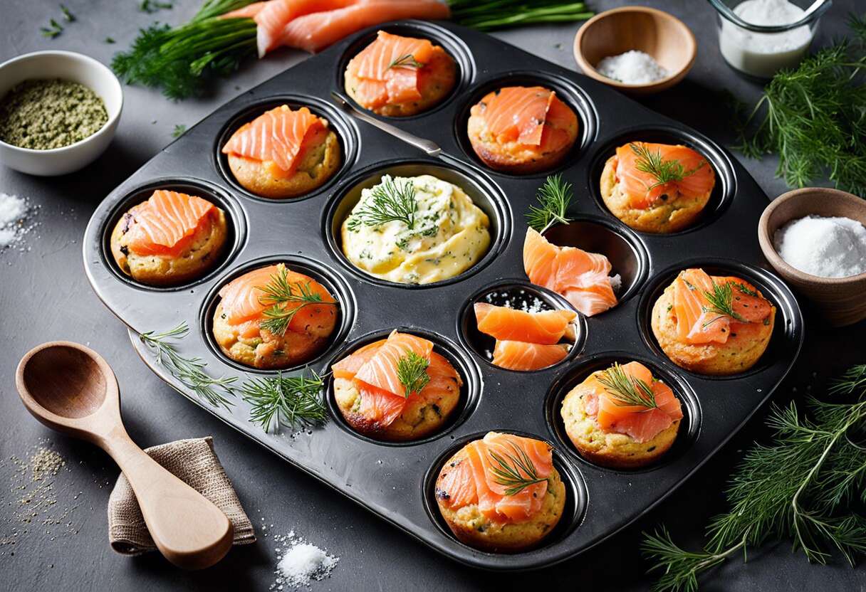 Recettes faciles de muffins au saumon fumé pour épater vos convives