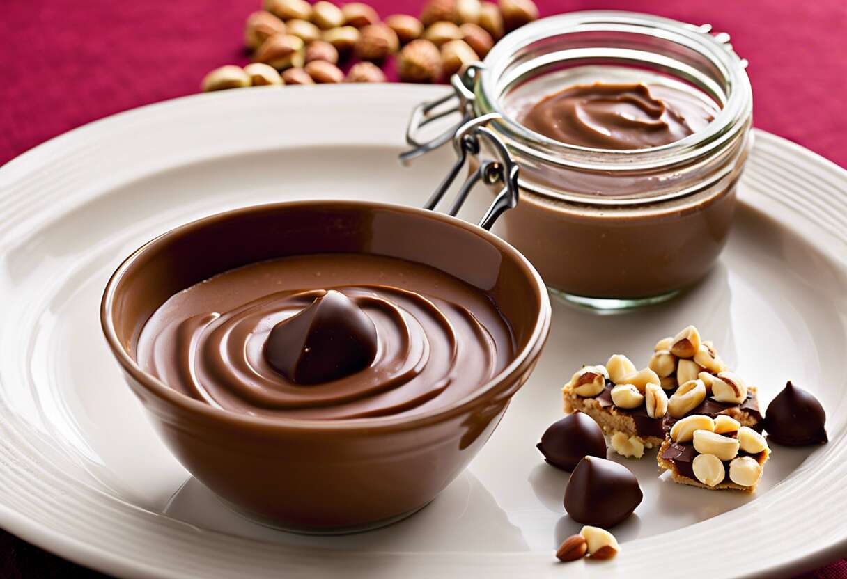 Recette maison de gianduja : chocolat noisette onctueux