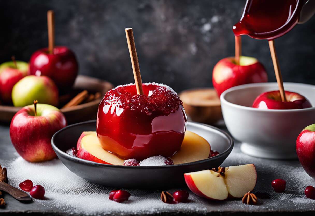 Recette facile de pommes d&rsquo;amour traditionnelles