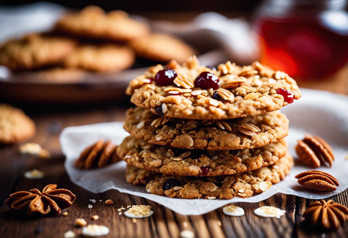 Comment préparer des biscuits granola maison croustillants et délicieux ?