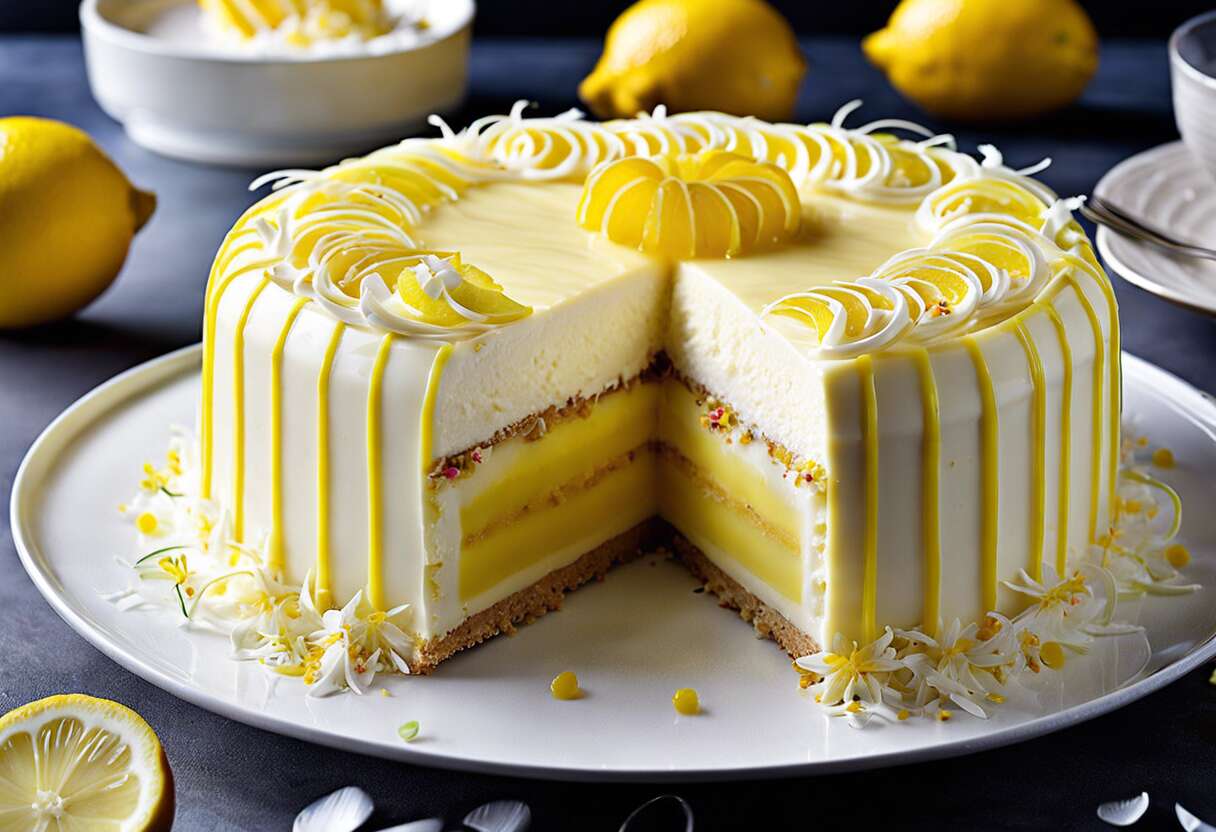 Recette d’entremets citron-coco pour la Fête des Mères : fraîcheur et Gourmandise garanties !