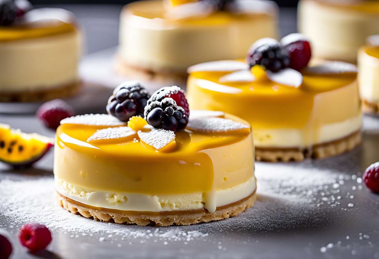 Recette d'entremets vanille-passion : un délice exotique à savourer