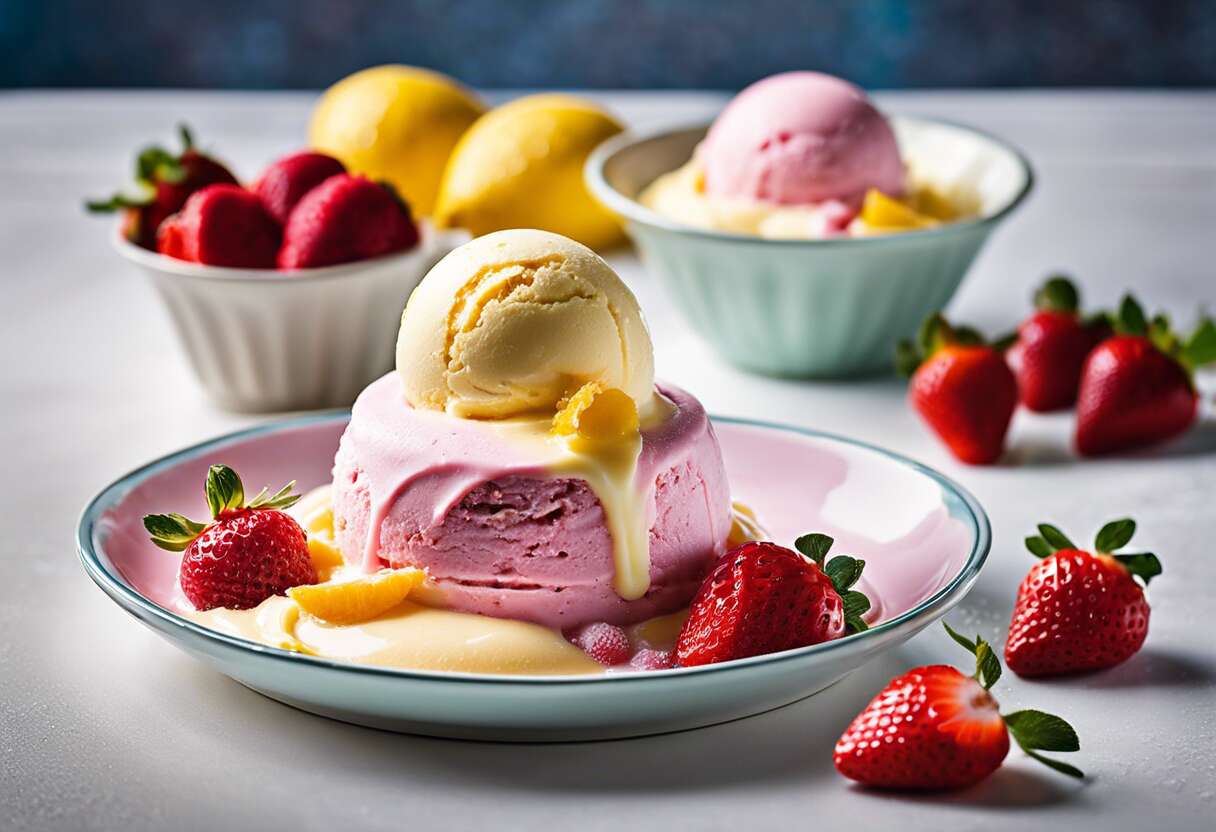 Recettes de glaces et sorbets maison : réalisez facilement vos desserts glacés !