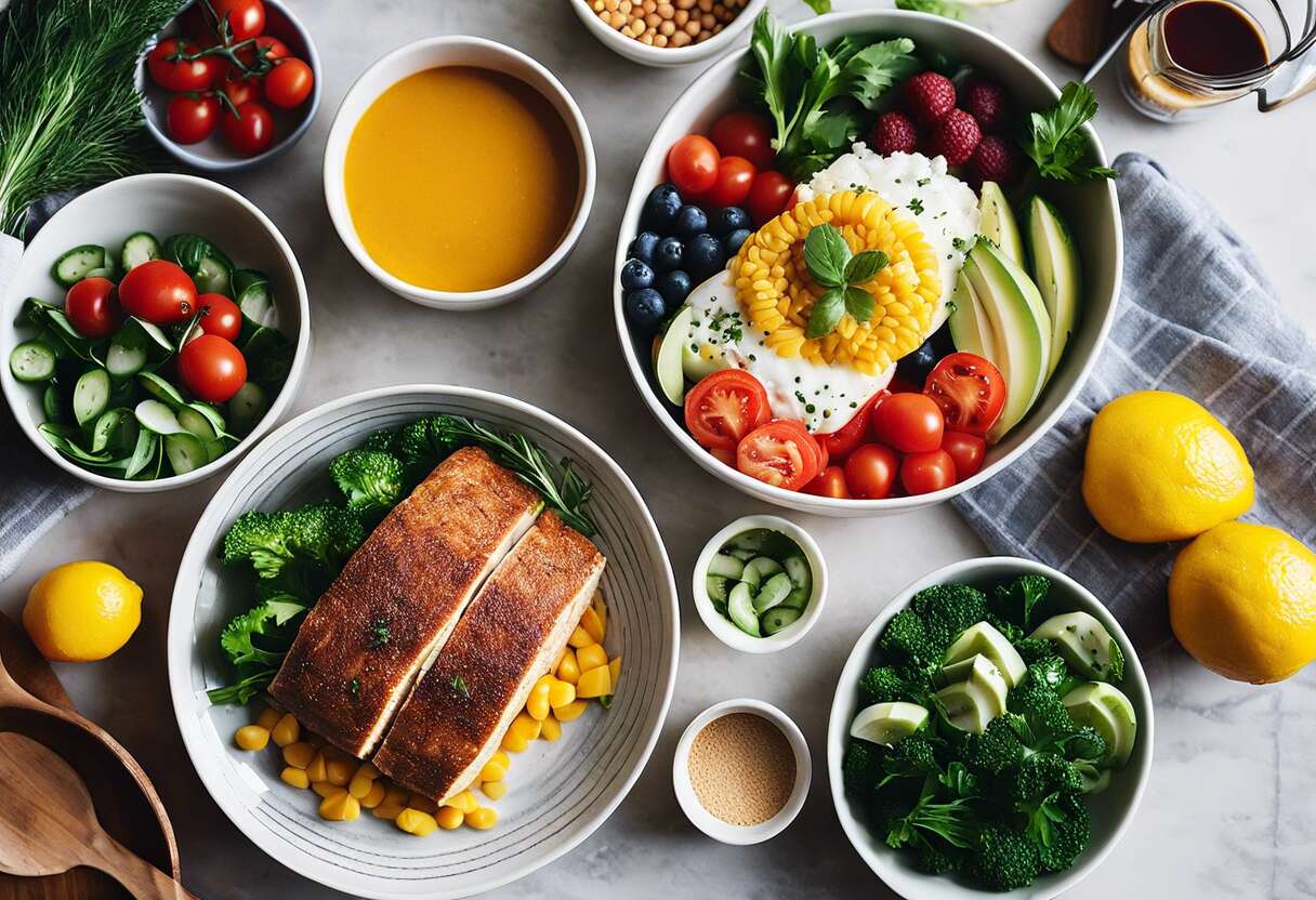 Idées recettes de la semaine : inspirations et menus variés