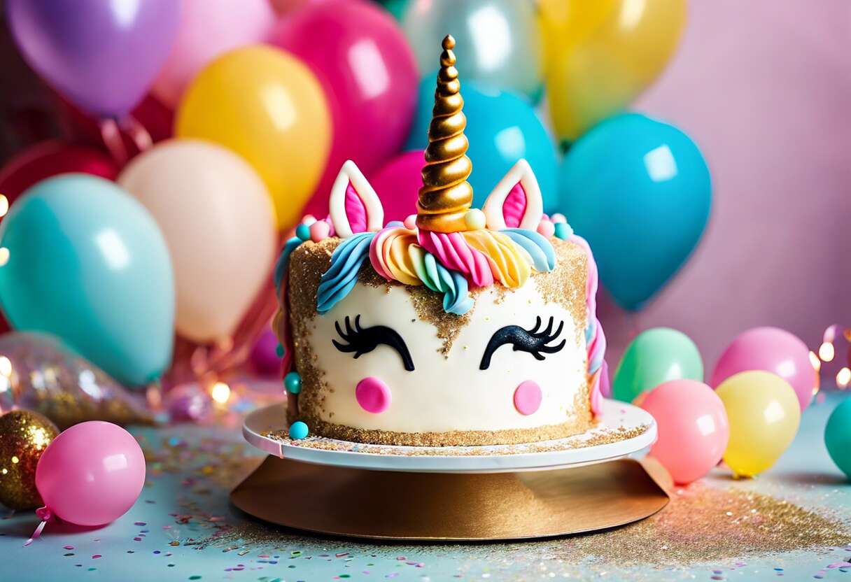 Recette gâteau licorne pour un anniversaire magique