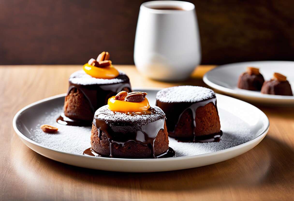 Recette Airfryer : mi-cuits au chocolat et praliné, gourmandise 2024