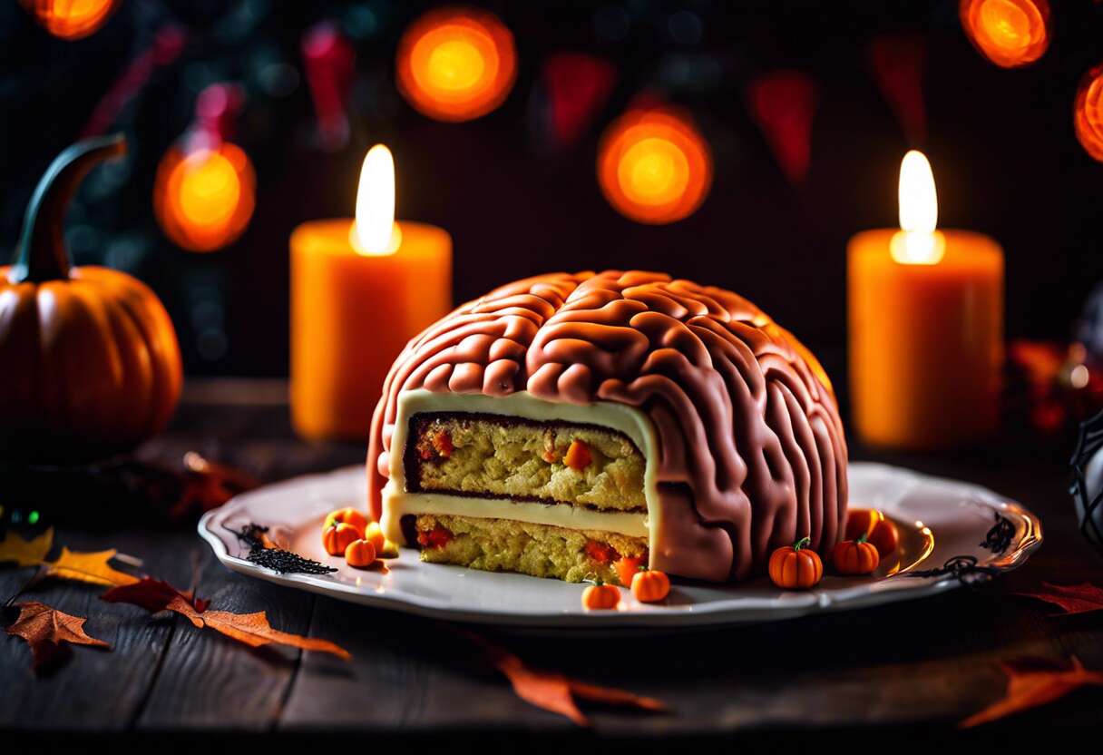Recette de gâteau cervelle pour Halloween : surprenez vos invités !