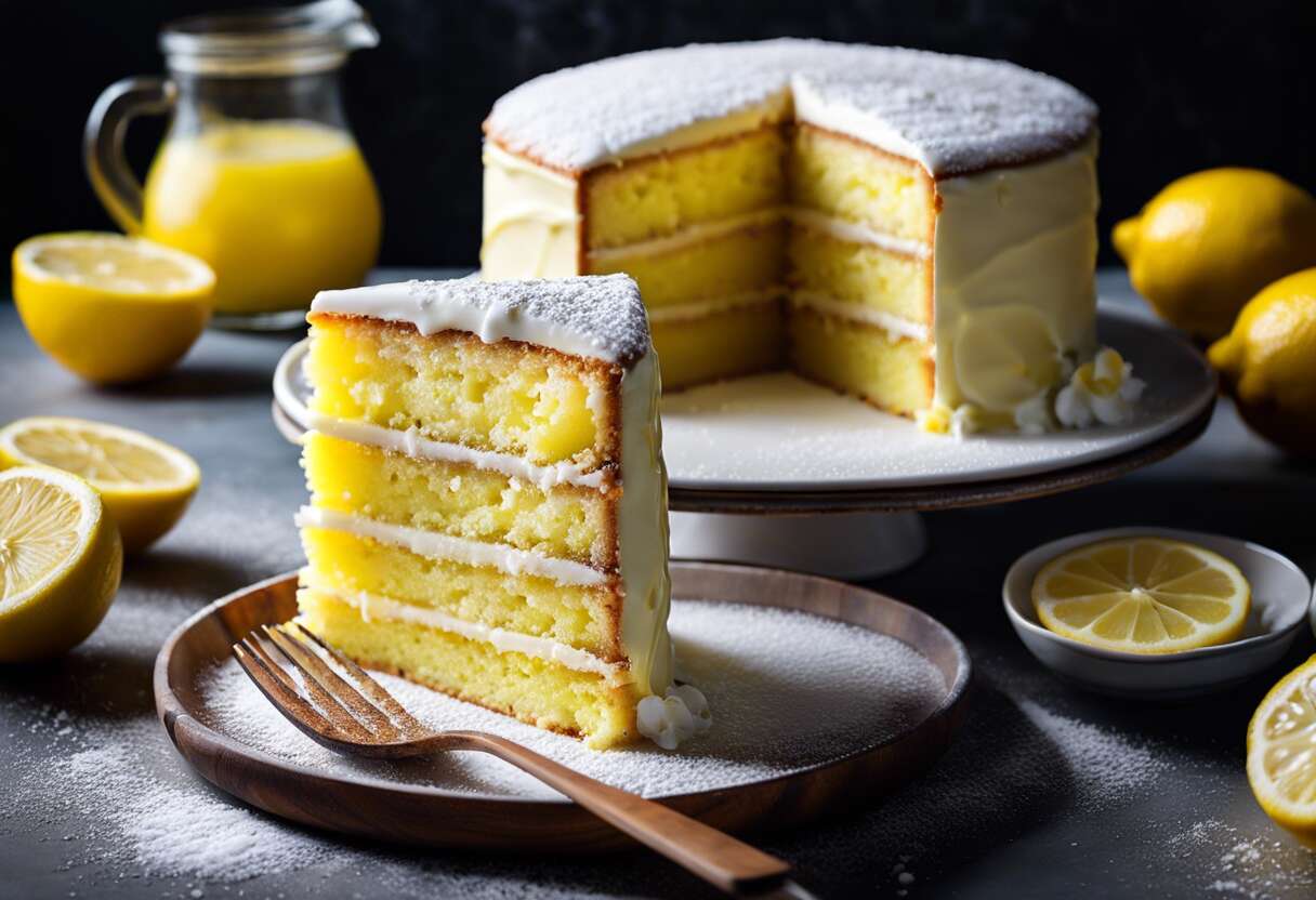 Recette facile de gâteau nuage au citron : douceur aérienne et acidulée