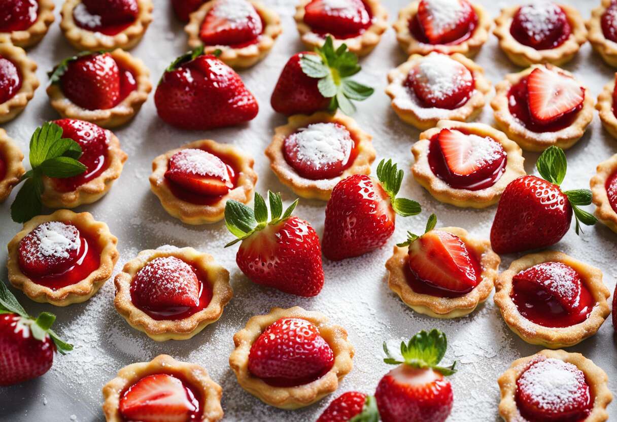 Recette de Tartelettes aux Fraises