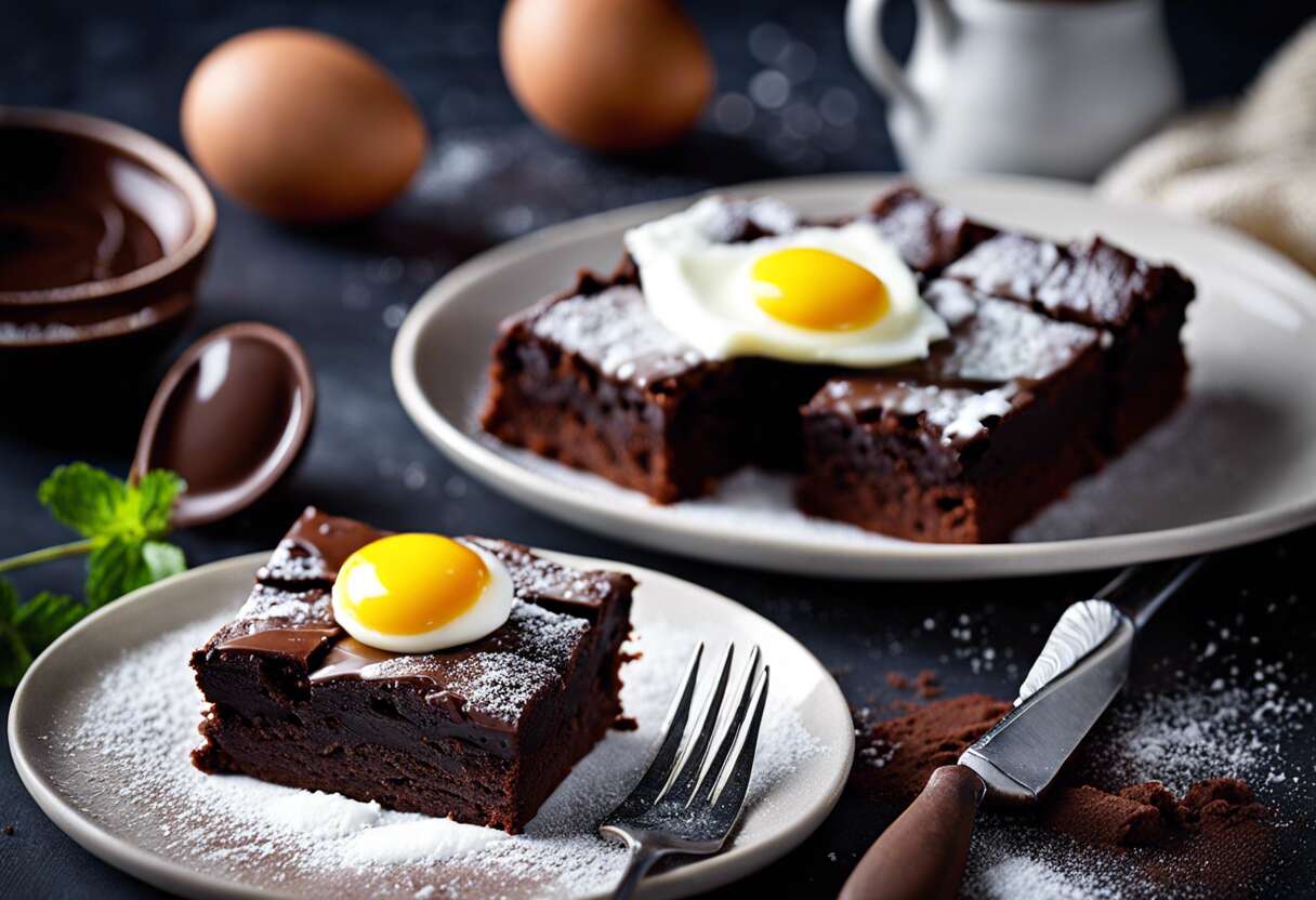 Recette facile de brownie au chocolat