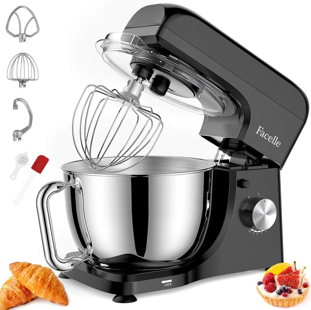 Test Facelle 1300W : le Robot Pâtissier Multifonctions Décrypté
