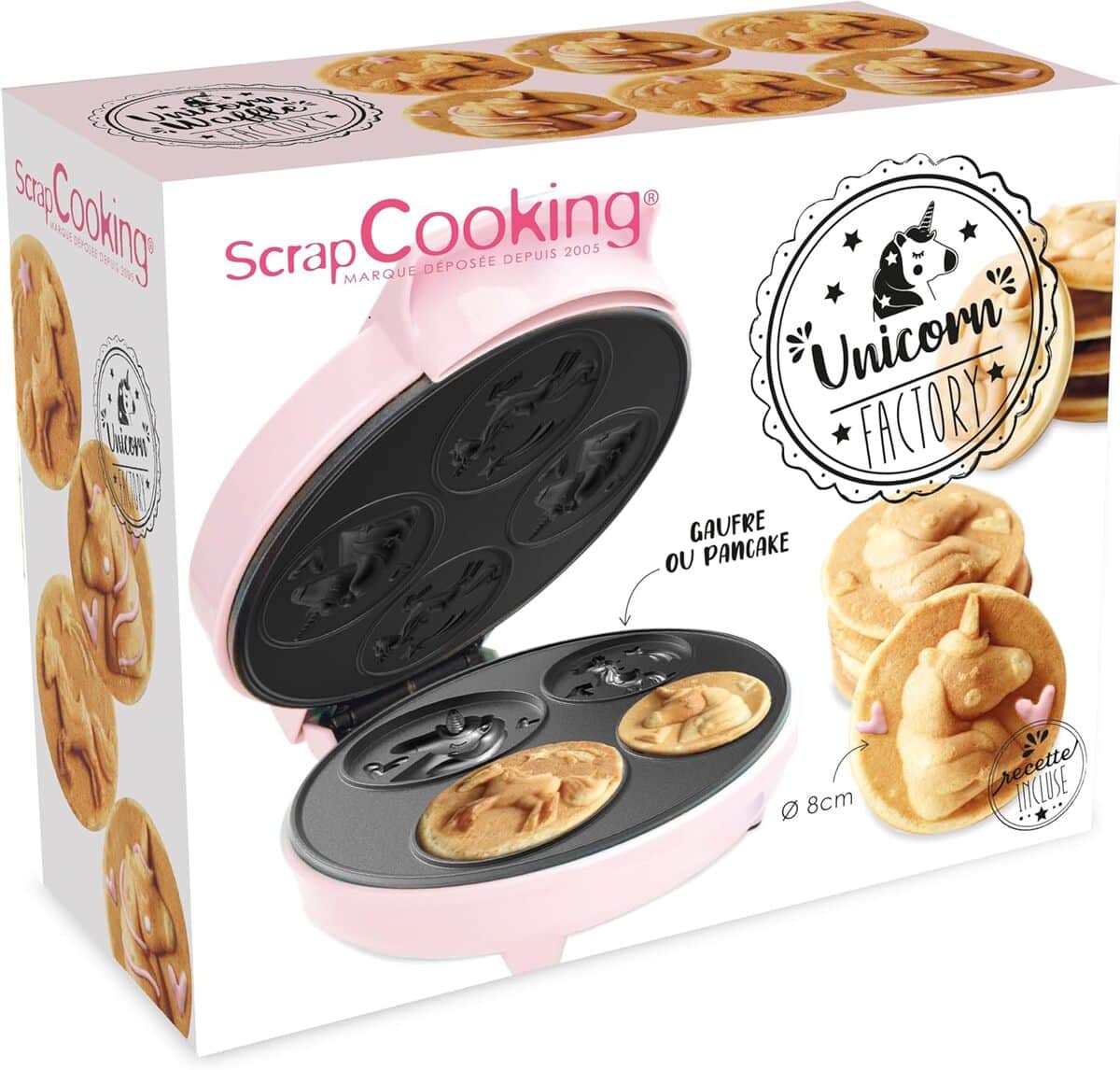 Test ScrapCooking Unicorn : gaufres & Pancakes Magiques