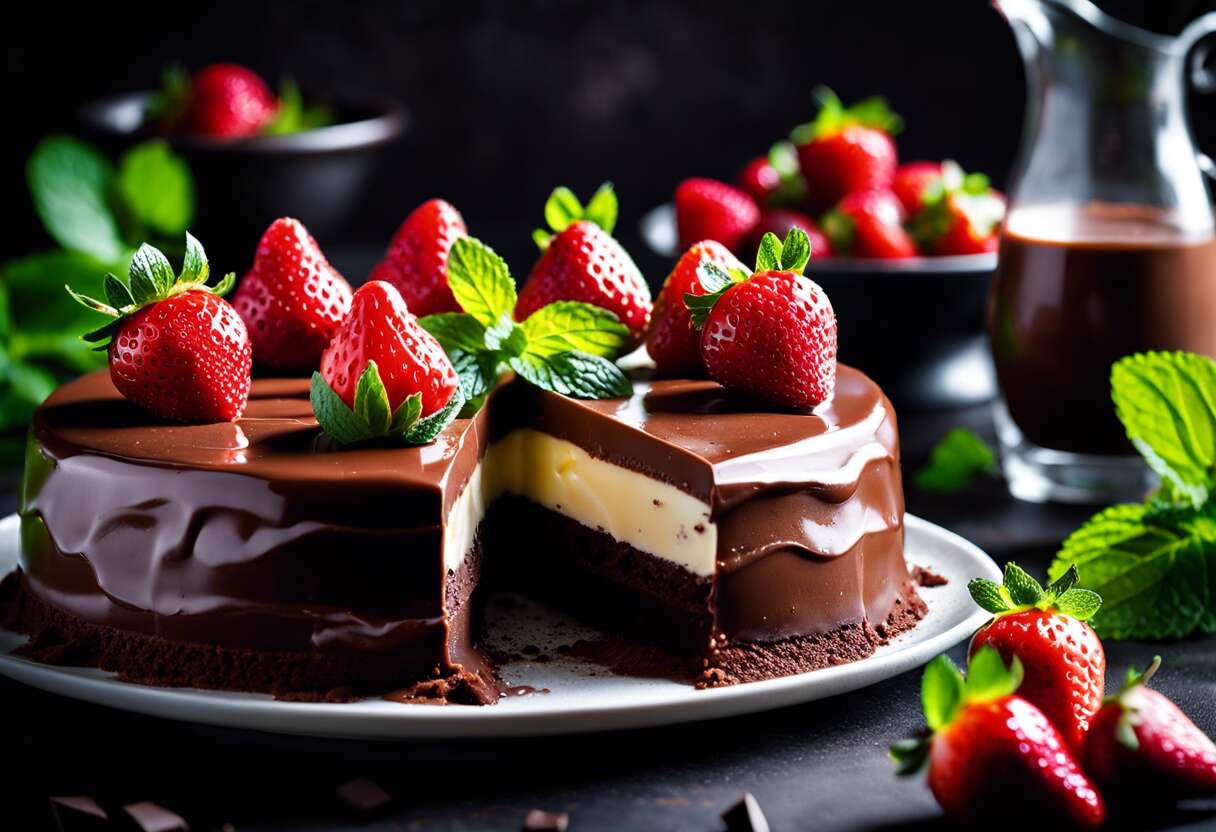 Recette de dessert fraîcheur chocolat