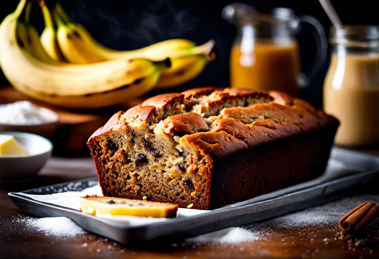 Recette facile de banana bread fait maison