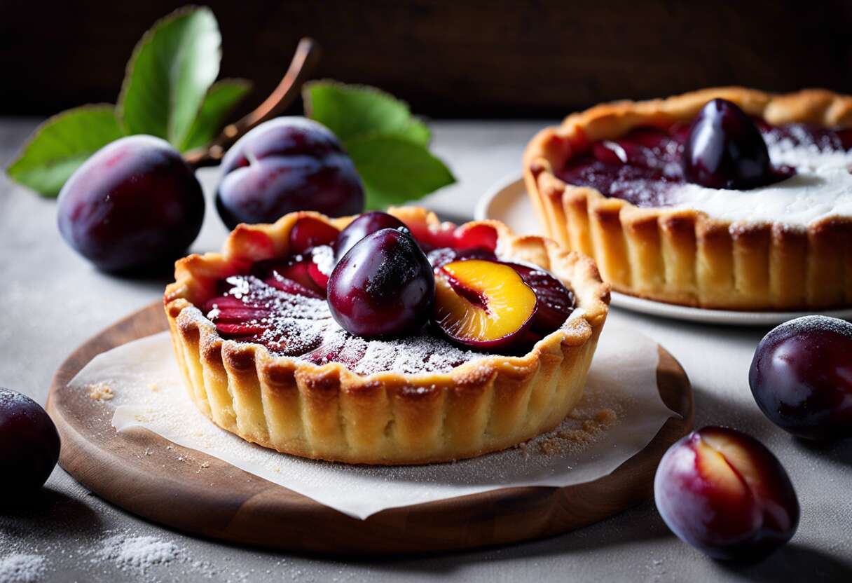 Recette de la tarte alsacienne aux quetsches