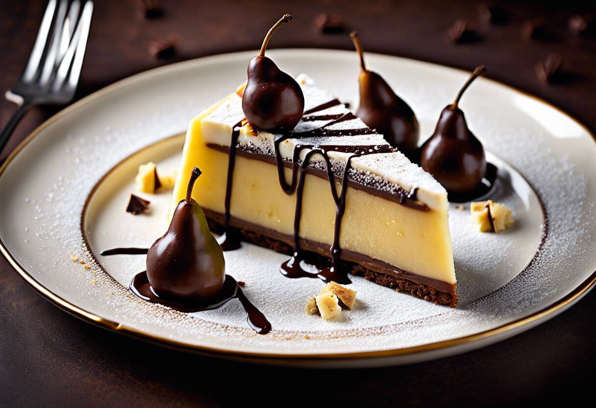 Recette entremets poire chocolat