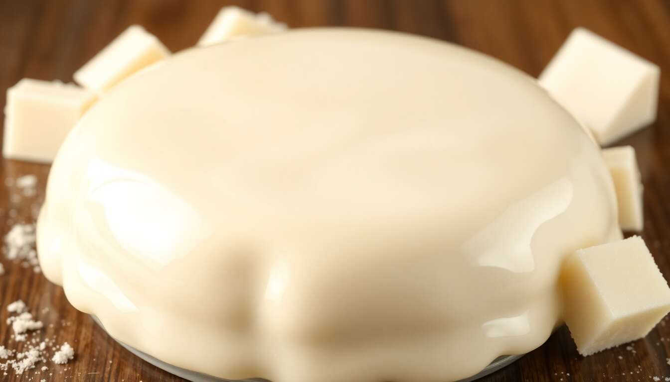 Recette de glaçage miroir blanc