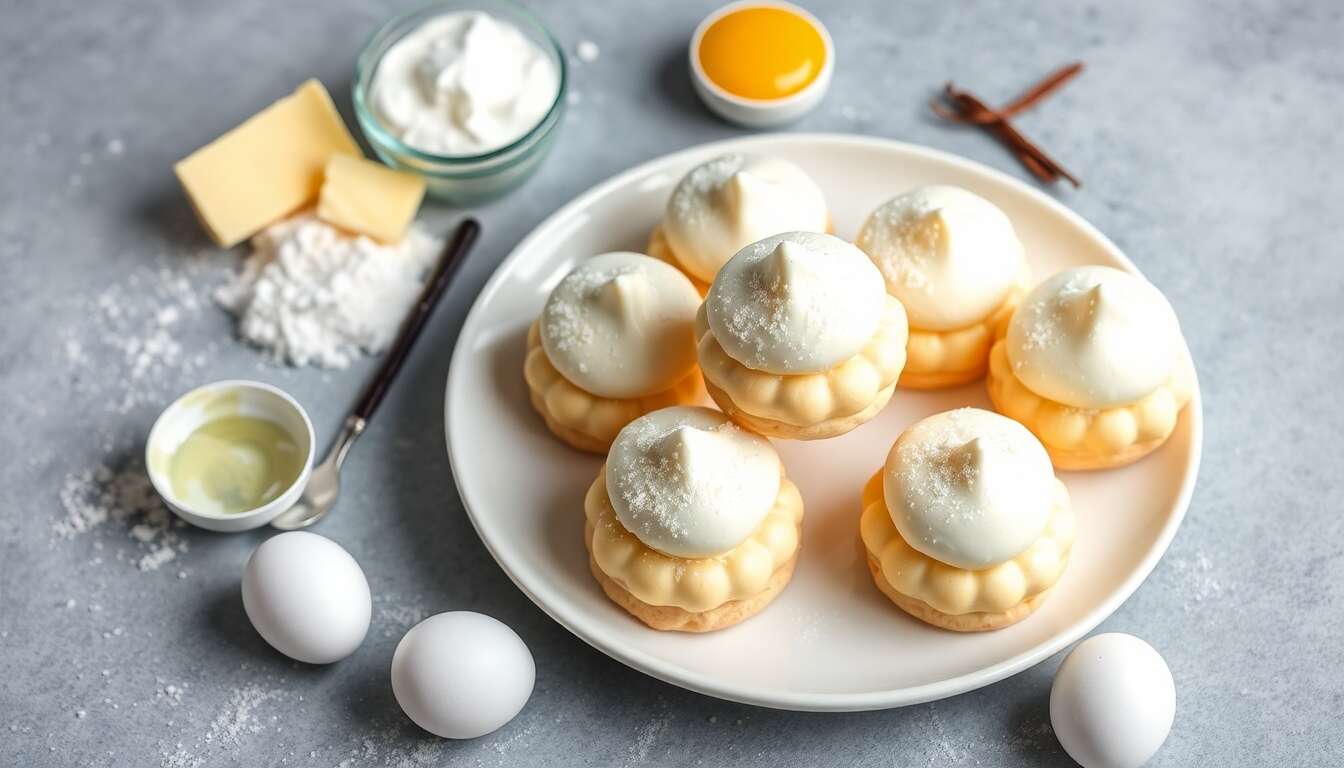 Recette de petits choux à la vanille
