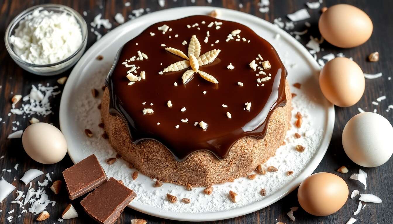 Entremets chocolat au lait et noix de coco : une recette gourmande