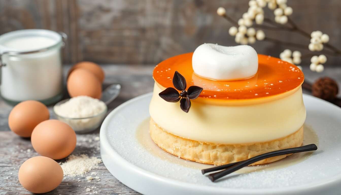 Recette de flan pâtissier à la vanille