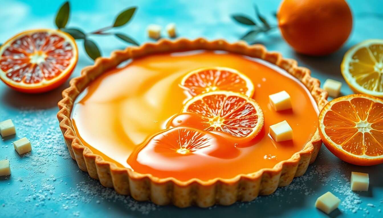 Recette de tarte aux agrumes : un dessert frais et savoureux