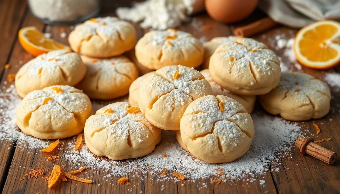 Recette de sablés orange cannelle