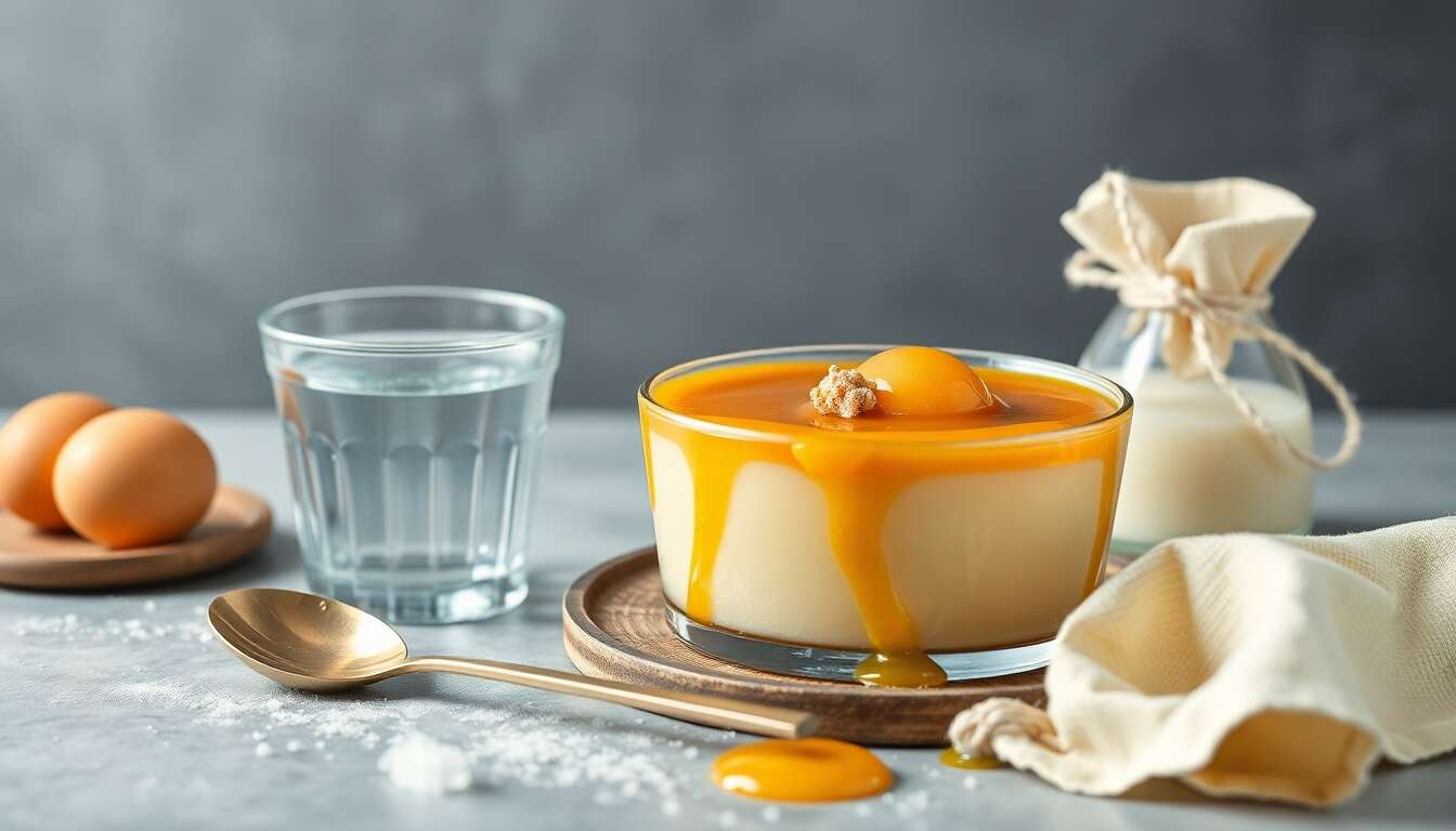 Recette de la crème caramel maison