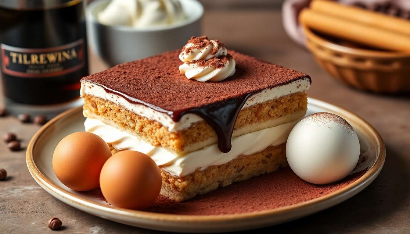 Recette de l'entremets tiramisu