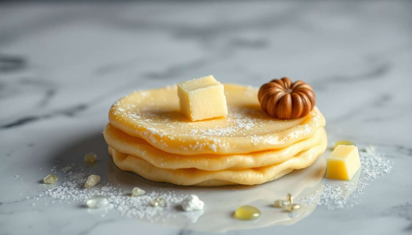 Recette de pâte feuilletée inversée