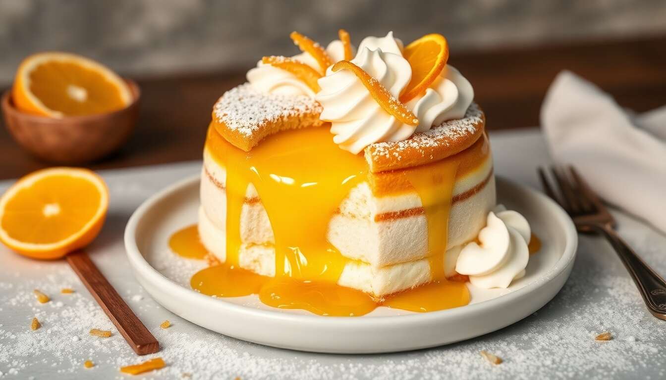 Recette d'entremets miel et agrumes