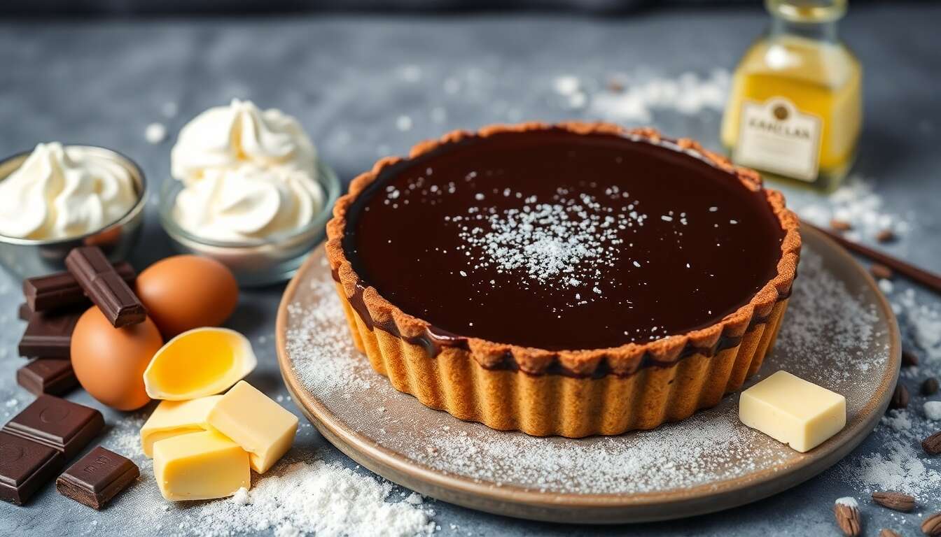 Recette de tarte au chocolat : dessert gourmand et facile
