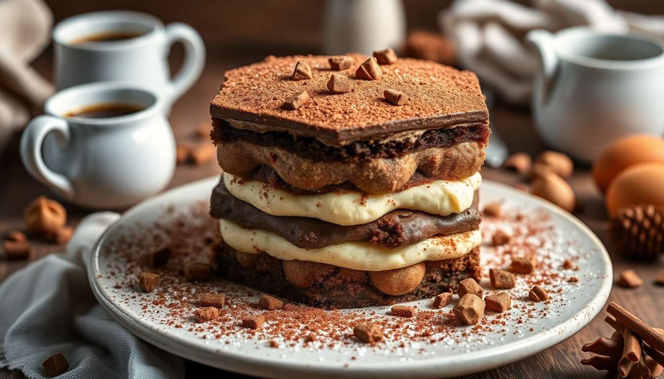 Tiramisu au chocolat de Christophe Felder : la recette gourmande