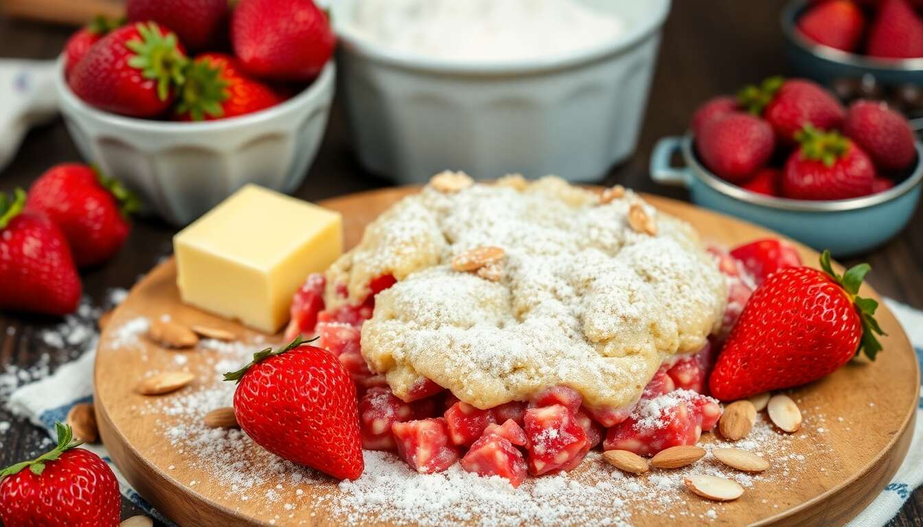 Crumble Fraise Facile : recette Gourmande et Rapide