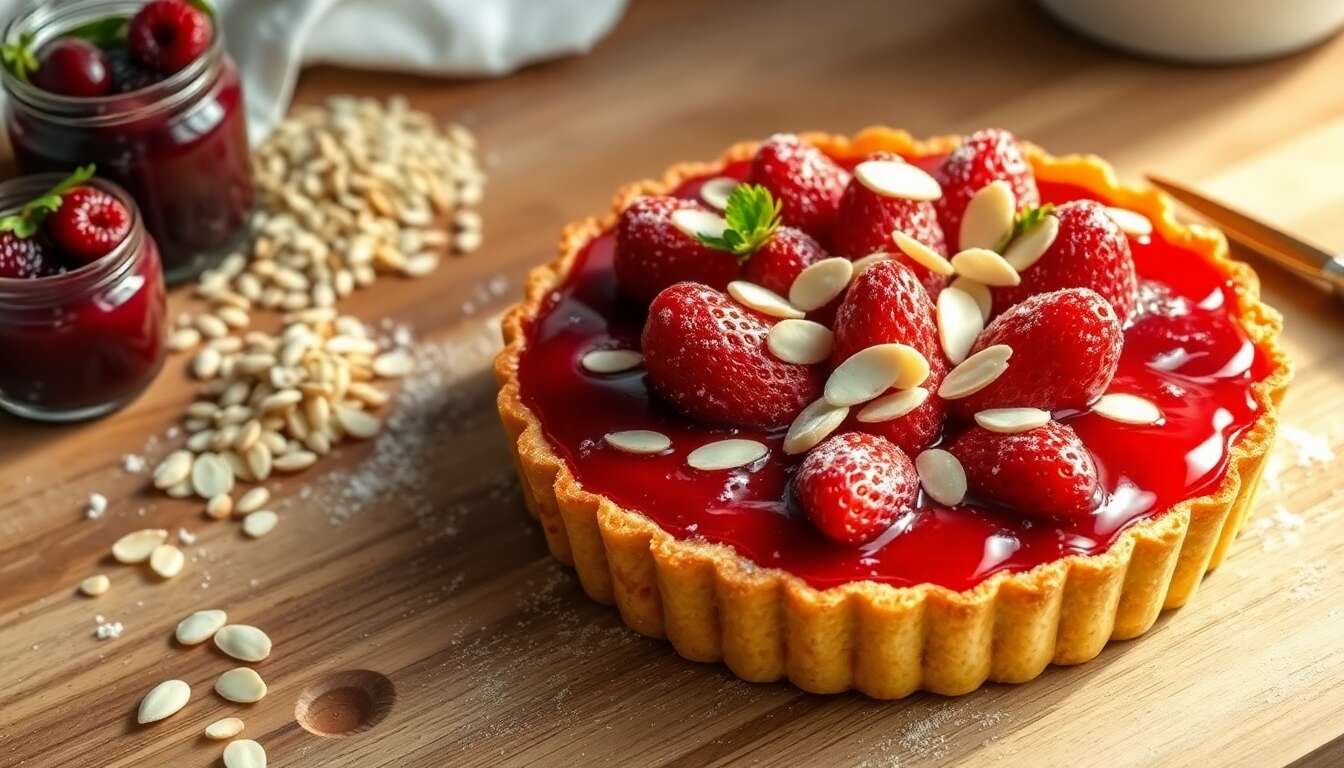 Délicieuse tarte aux fraises : recette facile et rapide