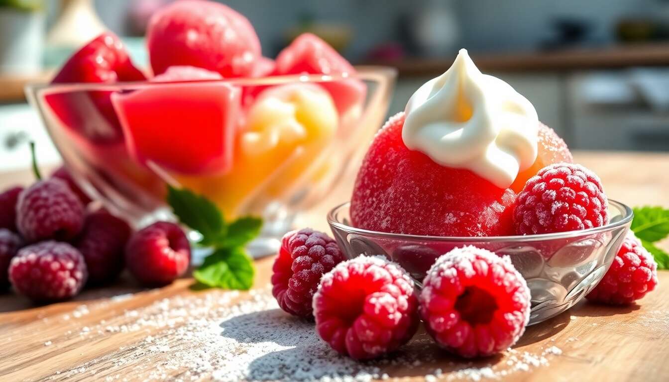 Sorbet Multi-Fruits Congelés : fraîcheur Maison Rapide