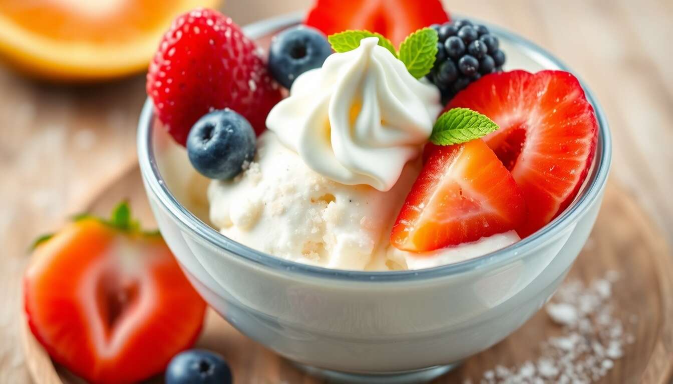 Glace express sans sorbetière : recette facile