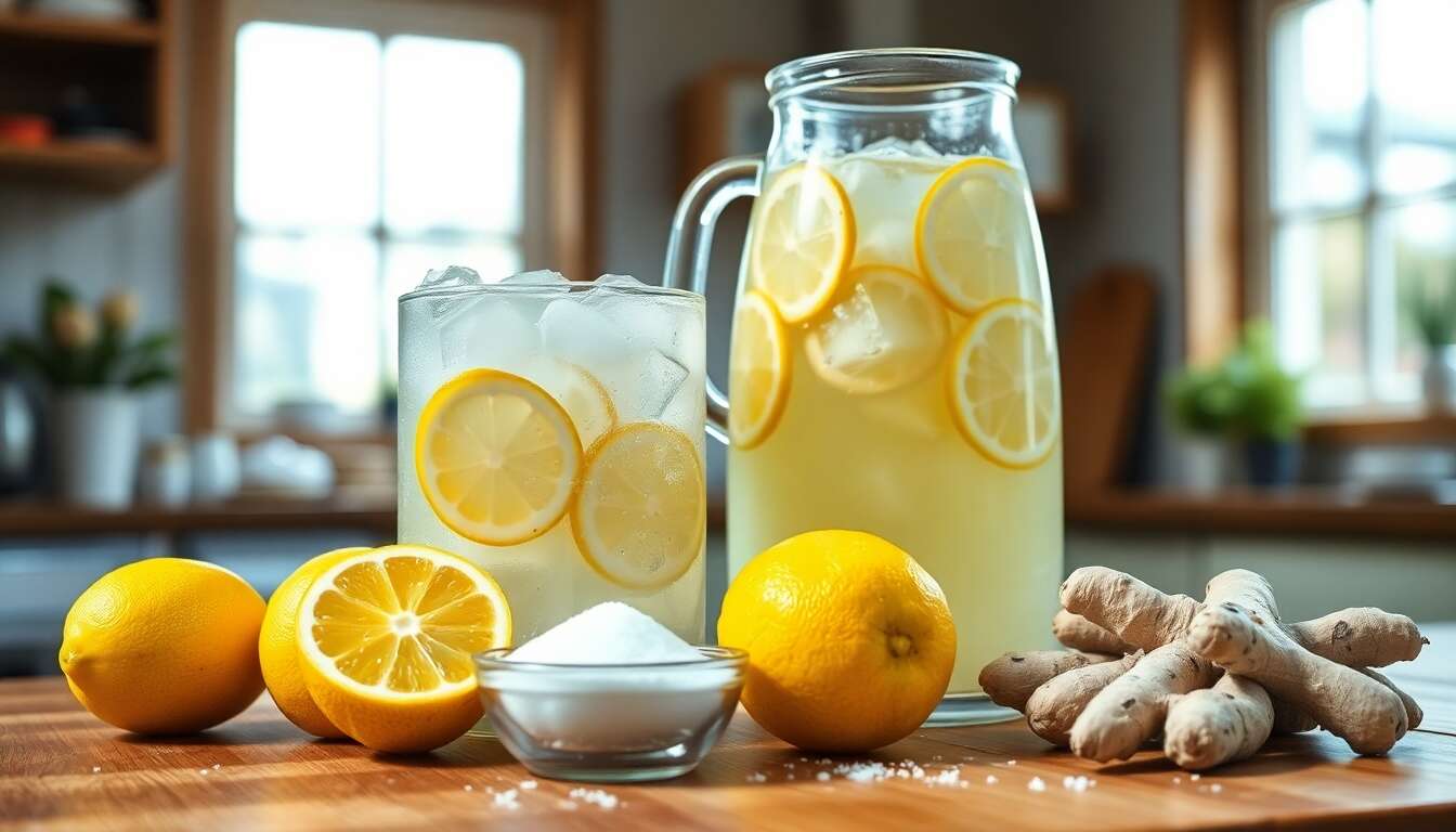 Citronnade glacée économique : recette rapide et facile