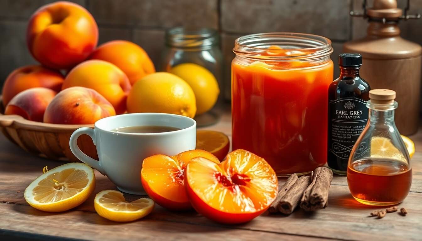Délice de pêche : confiture maison facile et rapide
