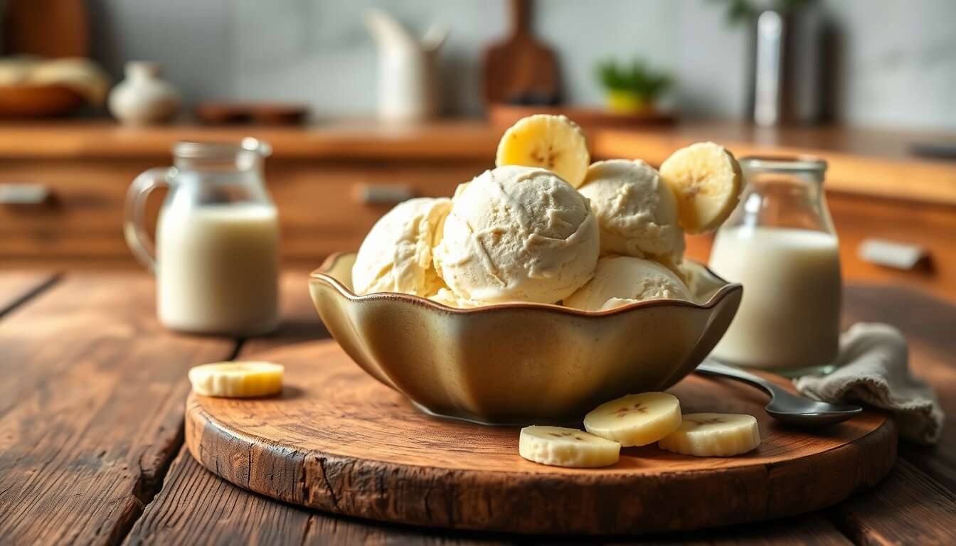 Glace Maison : 3 Ingrédients Surprise