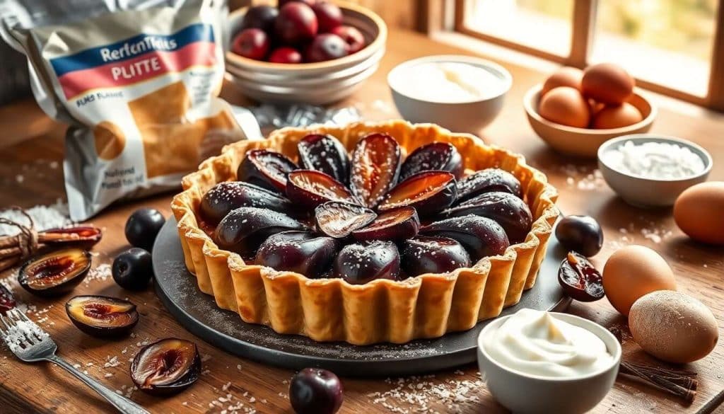 Recette de tarte aux prunes : délices fruités maison