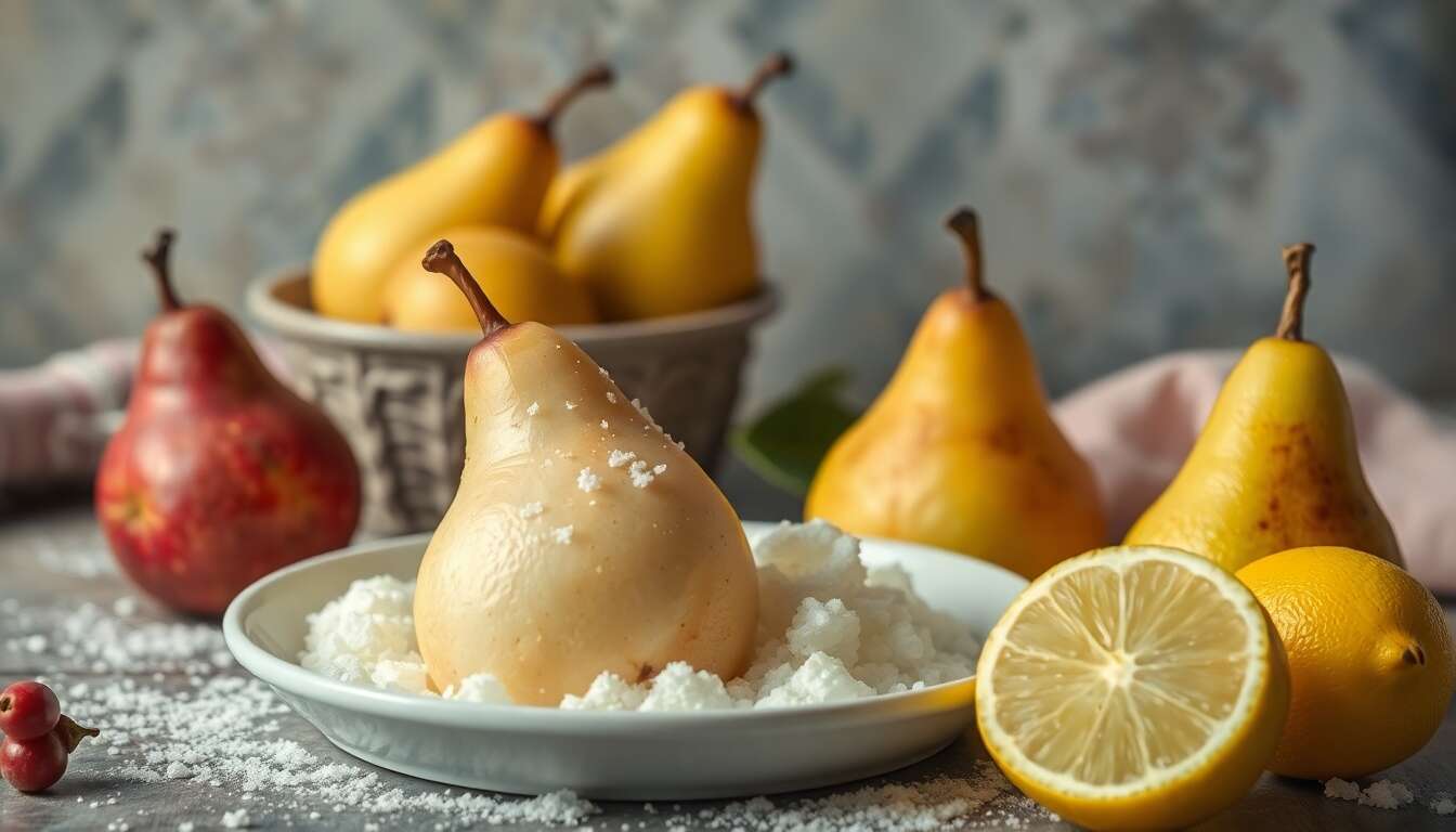 Délice de poires : recette de grand-mère authentique