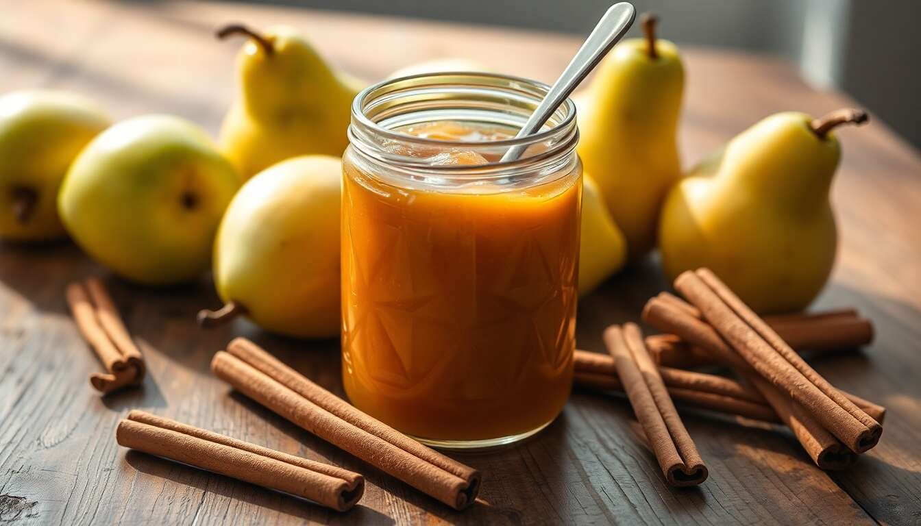 Confiture poire-cannelle : goût garanti ou remboursé
