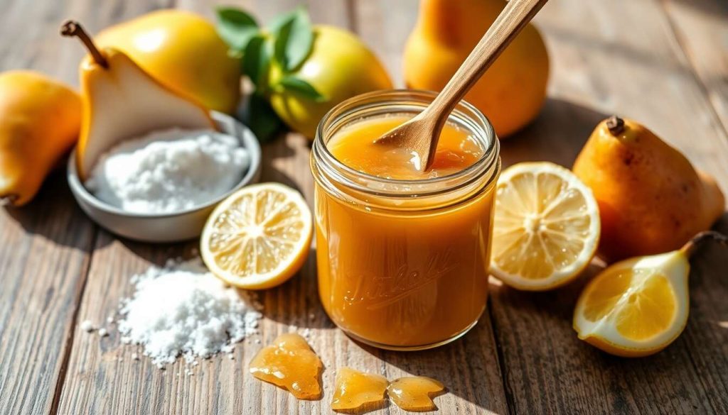 Délicieuse confiture de poires maison à l'ancienne