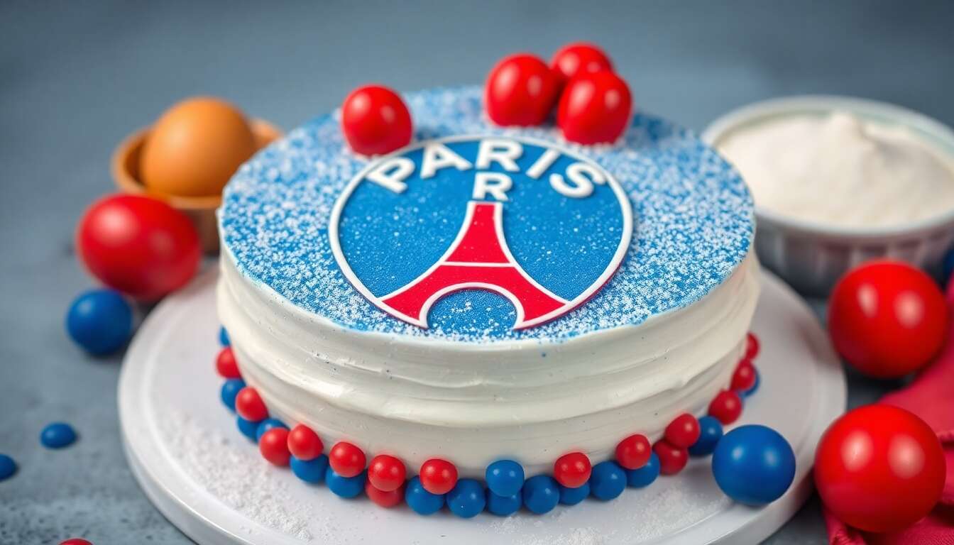 Gâteau PSG : la recette parfaite pour les supporters