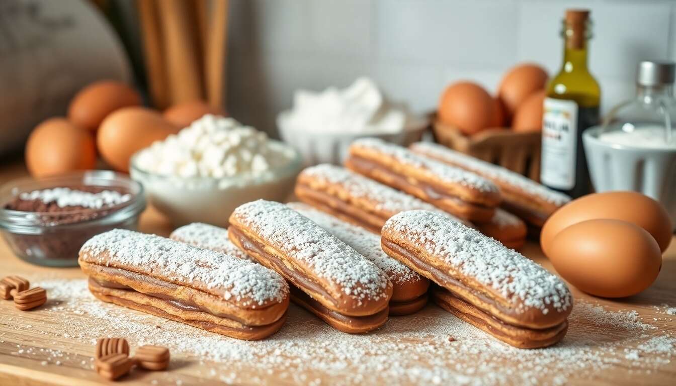 Biscuit cuillère au chocolat : la recette facile et gourmande