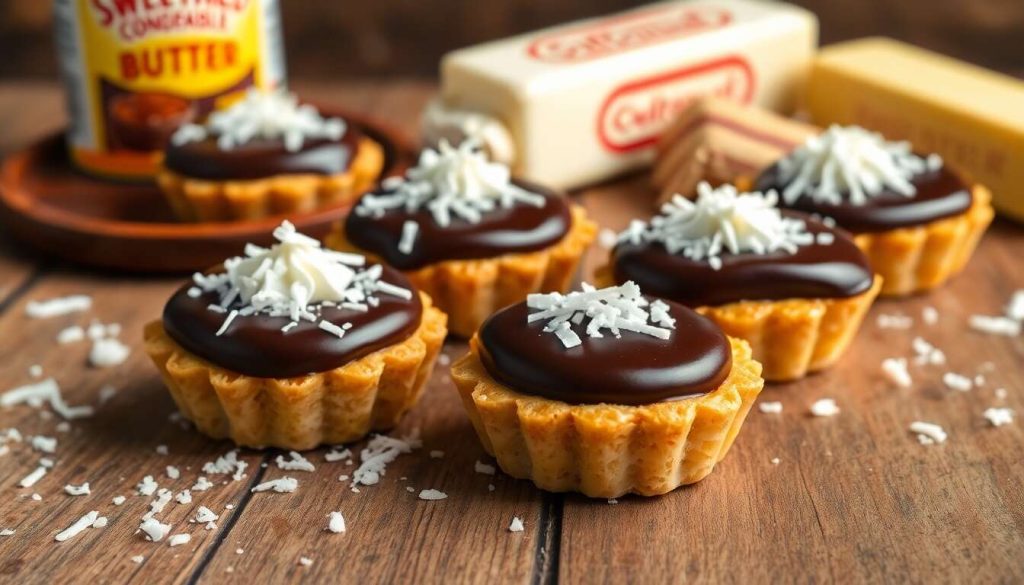Délicieuses mini-tartes Bounty : recette gourmande
